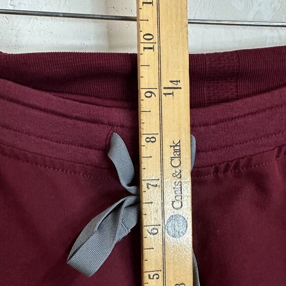 FIGS Women’s Technical Collection Burgundy Scrub Jogging Maternity Pants Large - Picture 11 of 15